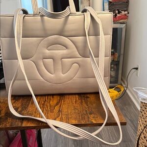 Elegant Cream Tote Bag